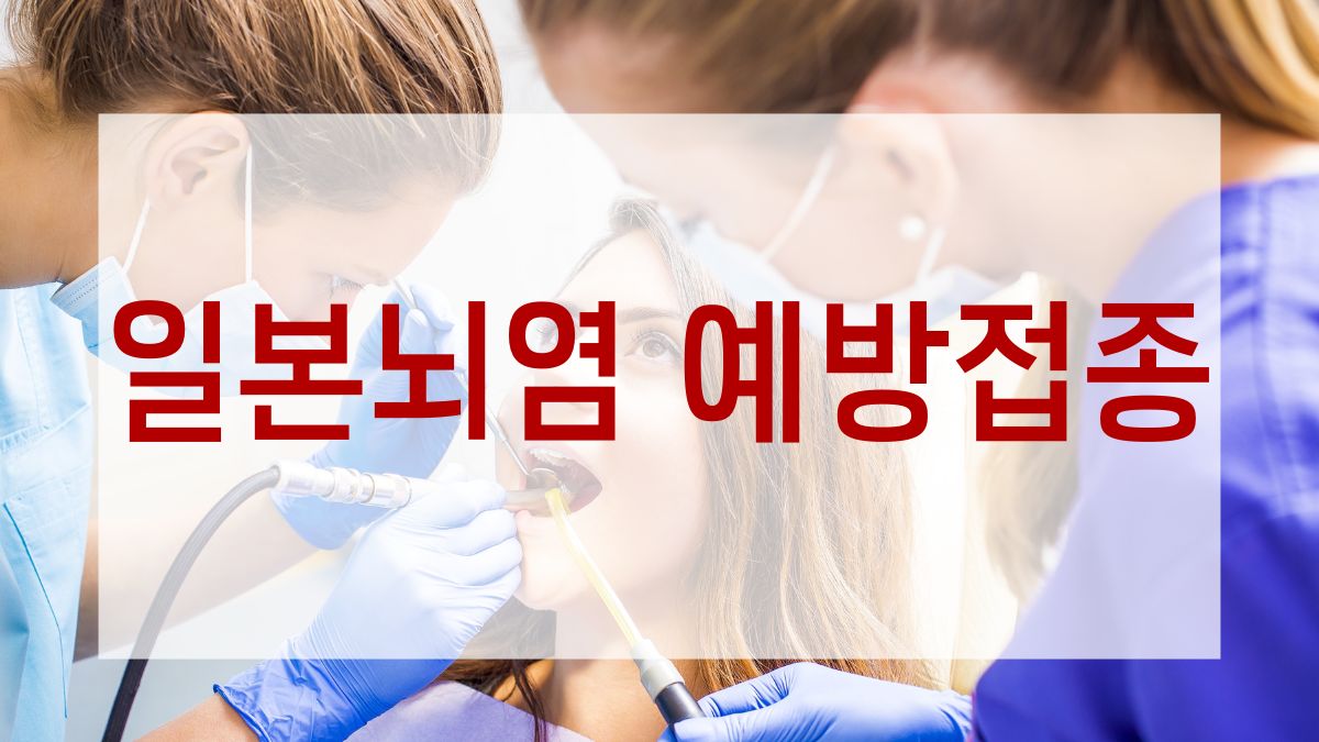일본뇌염 예방접종