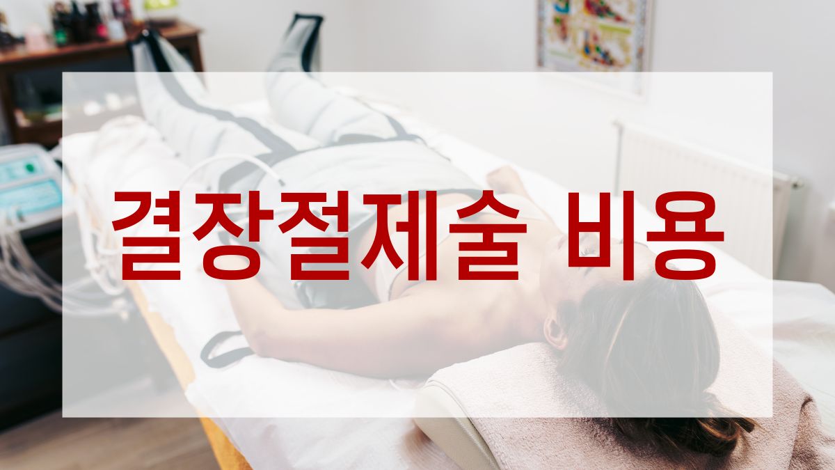 결장절제술 비용